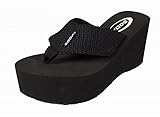 Soda Oxley-S Flip-Flop Sandals New Black 8