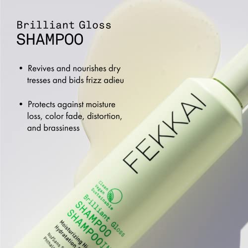 Fekkai Brilliant Gloss Shampoo 2 oz Revives & Nourishes Dry, Frizz