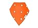 Baby Bandana Drool Bib Kit by Tiny Stars - 4 Pack of Girl Absorbent Cotton/Fleece Snap-On Bibs with 12 Baby Monthly Stickers. Great for Infant Boys and Girls – Great Baby Gift!