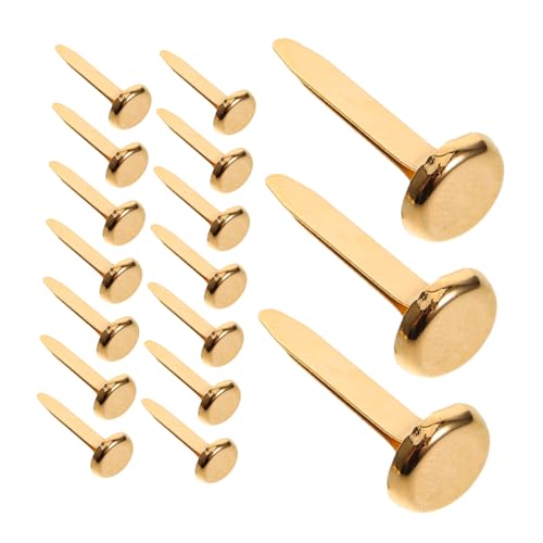 STOBOK 1 Set Metal Brads Clips for DIY Crafts Durable and Versatile Paper Fasteners for Home School and Encourages Creativity and Artistic Expression