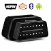 OBD2 Scanner iCar2 Wireless Diagnostic Tool Support all OBD Protocals BLACK