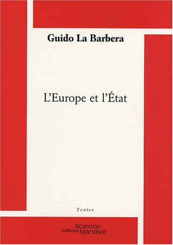 L' Europe et l'État