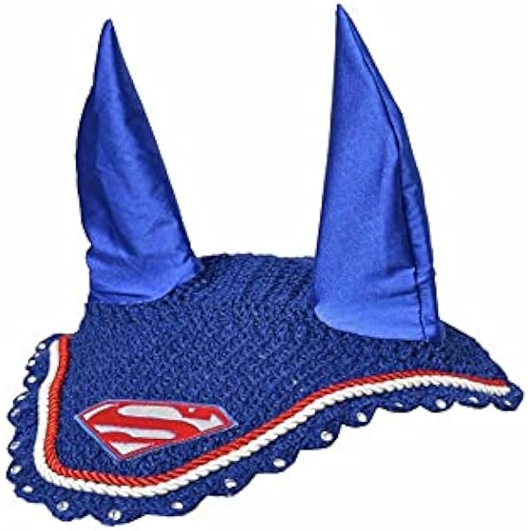 AMIDALE Cavallo Fly Velo Orecchio Cofano Rete Maschera Cappuccio