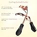 Bling Beauty Best Eyelash Curlers, with False Eye Lash Applicator Extension Tweezers, Advanced Silicone Pressure Refill Replacement Pads & Fits All Eye Shapes Get The Perfect Curl - Golden Set