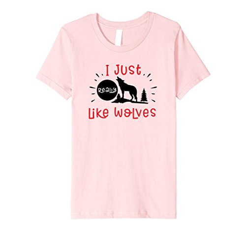 I Just Really Like Wolves Shirt Wolf Costume PB1