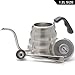 BOCHA - Pour Over Drip Coffee & Tea Kettle, Stainless Steel with Built in Thermometer & Gooseneck Pourover Spout, FREE Scoop Bag Clip and eBook included (1.2 Liter)