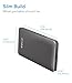 eeco USB-C Portable Charger 10000mAh, Quick Charge 3.0 Input & Output Type C External Battery Pack Charger Power Bank for Samsung Galaxy S8, iPhone, iPad, Nexus, Pixel, LG G6, HTC and More