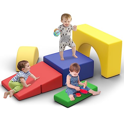 MOOLINCO 5 Pieces Climbing Toys for Toddlers 13,Motor Skills Indoor Exercise Toys for Toddlers