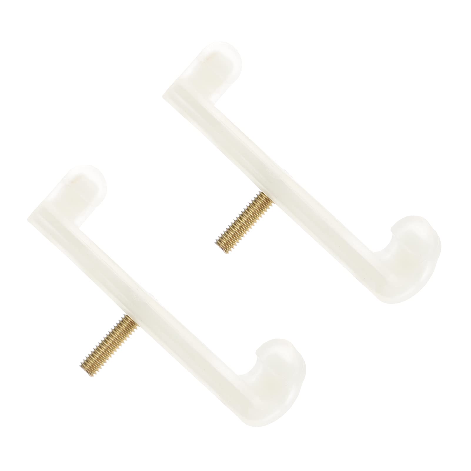 Milisten 2Pcs Latex Violin Shoulder Support Practical Shoulder Pads Anti- slip Adjustable Replaced Claws Convenient for 4/4-3/4 Violin Shoulder Rest Claws