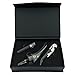 The Ultimate Wine Aerator Set - Wine Aerator for Wine bottle, Corkscrew Bottle Opener & Vacuum Sealed Wine Stopper – Comes In Luxurious Gift-Ready Box