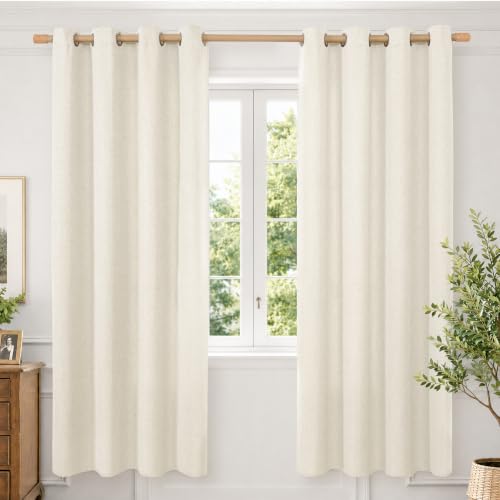 Bgment Linen Ivory Curtains Length