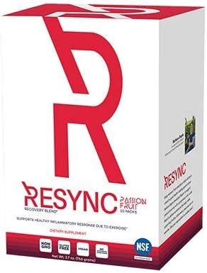 RESYNC Recovery Box - Clinically Formulated Nitric Oxide Booster & Inflammatory Support; Featuring Unrivaled Ingredients & More (10 Servings)