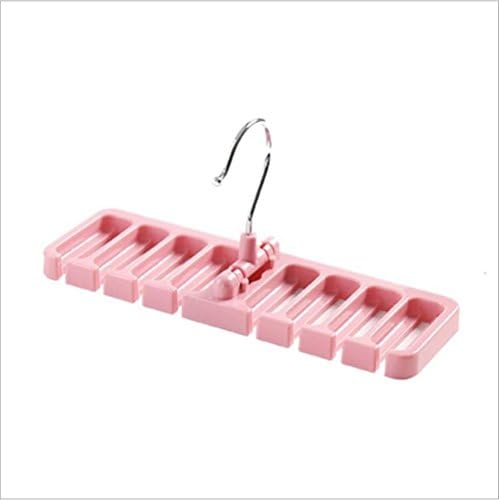 WWZY Scarf rack Multi-function Arrangement Household Rectangle Plastic Silk scarf holder Necktie Belt rack Storage Save space Hangers / pack of 10 , single bird