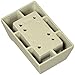 Kidde AccessPoint 001409 KeySafe Original Push Button Combination Permanent Key Lock Box, 5-Key, Clay