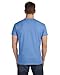 Hanes Men's Cotton Nano V-Neck T-Shirt,Vintage Blue,XL