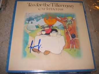 * CAT STEVENS * signed "Tea For The Tillerman" album cover / UACC RD
