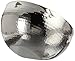 Elegance Hammered 12-Inch Stainless Steel Dual Angle Doublewall Serving Bowl