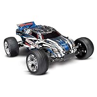 Traxxas 1/10 Scale Rustler 2WD Stadium Truck, Blue