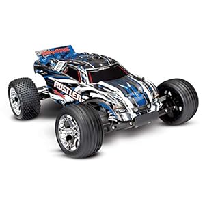 Traxxas 1/10 Scale Rustler 2WD Stadium Truck, Blue