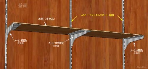 Amazon ロイヤル チャンネルサポート棚柱 Asf 1 クローム 600mm 1本売 棚受 Amazon ロイヤル チャンネルサポート棚柱 Asf 1 クローム 600mm 1本売 棚受