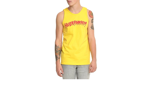 WWE Hulk Hogan Hulkamania Tank Top Size 