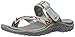 Skechers Women's Reggae Zig Swag Flip Flop,Grey/Multi,8 M US