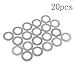 MOTOALL Aluminum Oil Drain Plug Gasket Washers Seals for Toyota Prius Tundra Sienna Highlander Lexus Part # 90430-12031 20 Pcs