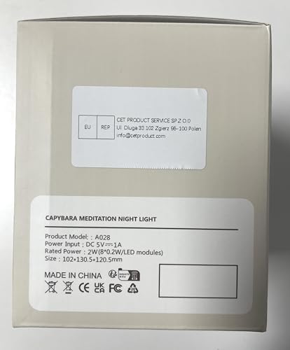 Microwear Cute Capybara Night Light,3 Levels Dimmable,Rechargeable Silicone Touch Lamp for Kids,Adults,Nursery,Bedroom,Desk Decor(Portable,Timer