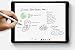 Stylus Pen for Apple iPad - Capacitive Rechargeable Styli with 1.5mm Ultra Fine Tips Active Electronic Pencil for Apple iPad/iPhone/iPad Pro/Samsung Tablet with Replaceable Cap (17cm, White)