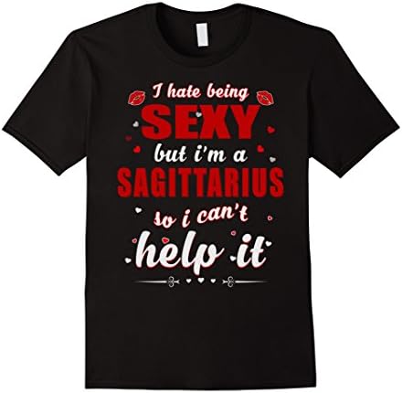 Mens Sagittarius T shirts For Men. Best Birthday Gift For Husband 2XL Black