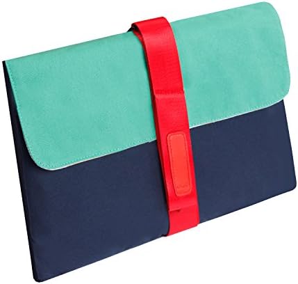 Drop-proof Laptop Sleeve for 13 - 13.3 Inch MacBook Air | MacBook Pro Retina Late 2012 - Early 2016 | 12.9 Inch iPad Pro, ASKITO Multi-color Composition13 inch Canvas Chromebook Tablet Case.