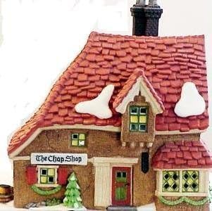 Department 56 "The Chop Shop" Lighted House Retired