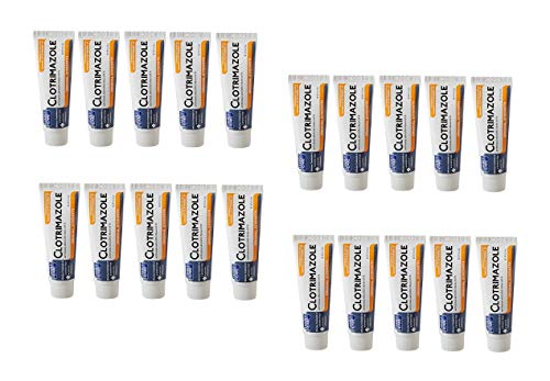Family Care Clotrimazole Anti Fungal Cream, 1% USP Compare to Lotrimin 1oz LFRczv, 5 Count (4 Pack)