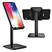 Cell Phone Stand Holder, Multi-Angle Adjustable Smart Phone Desk Stand Dock, Compatible with iPhone, Samsung Galaxy and All Android Phone Up to 10.5 Inch