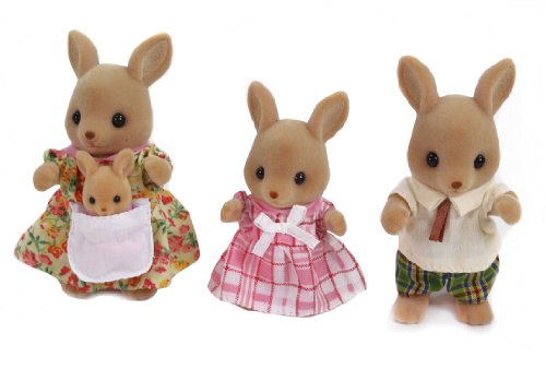 Calico Critters Hopper Kangaroo Family Set