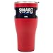 Smart Cooler 30 Oz. Sweat Free Ultra-Tough Double Wall Stainless Steel Tumbler Cup with Leak-proof Heavy Duty Tumbler Lids (Slide Lid & Flip Lid), Straw, & Cleaning Brush - Ruby Red