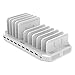 USB C PD 60W Charging Station with QC 3.0, Unitek 160W 10-Port USB Quick Charger Dock, Power Delivery Compatible with Laptop MacBook, Pixel, Upgraded Dividers