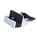 iPhone 7 Charger Dock Station, Yeworth Lightning Charger Dock, Desktop Charging Dock Station Cradle Compatible iPhone 7 / 7 Plus iPhone 6 / 6 Plus iPhone 5 / 5S / 5C and iPod Touch 5 Compact