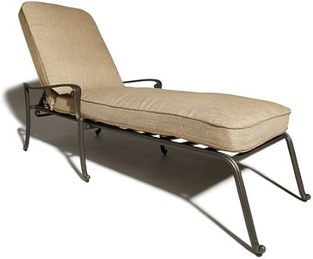 Amazon Com Strathwood Bainbridge Cast Aluminum Chaise Lounge