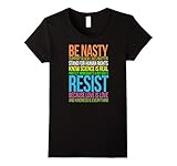 Women's Love Is Love TShirt Black Lives Kindness Be Nasty Resist XL Black