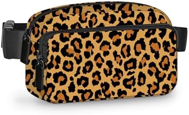 Amazon.com: Aisa us Leopard Print Nylon Fanny Pack Zebra Waist
