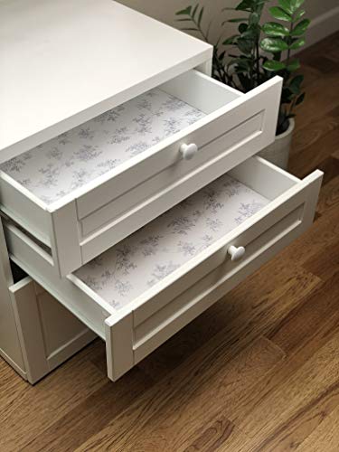 Scentennials Lavender (6 Sheets) Scented Fragrant Shelf & Drawer Liners 16.5" x 22" - Great for Dresser, Kitchen, Bathroom, Vanity & Linen Closet