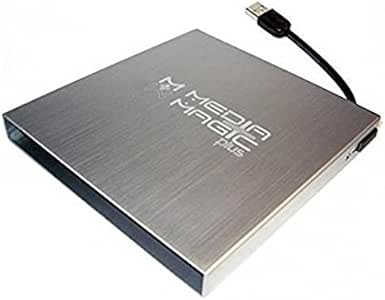 OEM Systems Company - Media Magic Caja Externa DVD USB Plata: Amazon.es