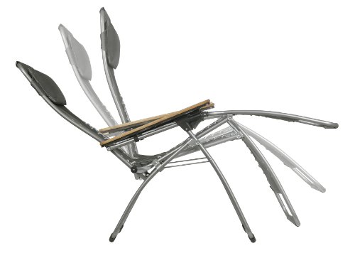 Lafuma Futura Clipper Padded Folding Chair (Ardoise Grey - Grey Frame) – Bild 4