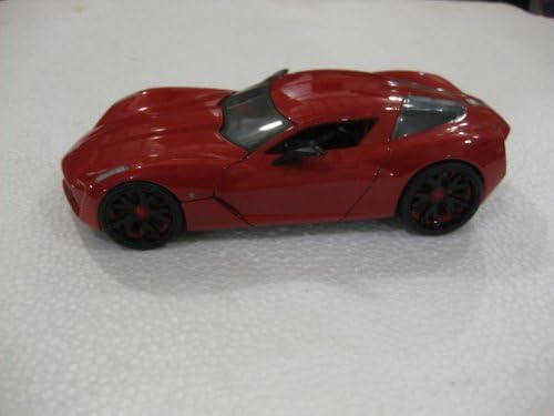 2009 Chevrolet Corvette Stingray F-22 Concept Red 124 scale diecast from Jada 2013