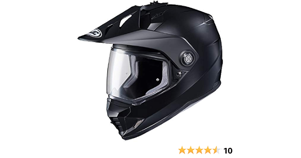HJC Solid Mens Semi-Flat DS-X1 