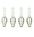 Fantasy Life Bike LED Valve Stem Lights - LED Light up Tire Valve Caps - Wheel Light (Colorful Fan Shaped) 4pcs