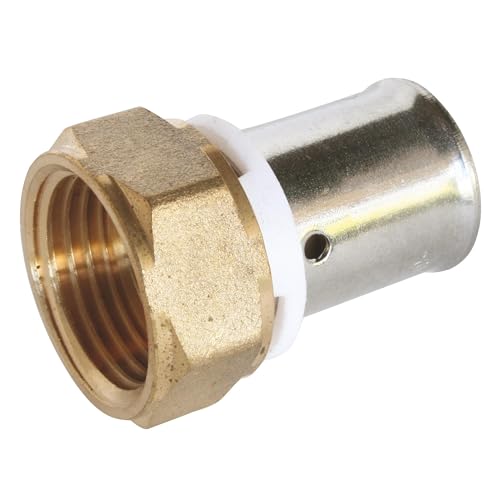 Somatherm 3306-16-15 Crimping Fitting Fixed Female 16 1/2 Inch Grey