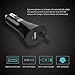 iPhone Car Charger - Syncwire 4.8A/24W USB Car Charger Adapter with Coiled MFI Lightning Cable for iPhone Xs, XS Max, XR, X, 8, 8 Plus, 7, 7 Plus, 6s, 6s Plus, iPad & More - Black