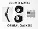 OXM.Parts Juliet X Metal Orbital Gaskets Replacement Rubber Lens Shocks for Oakley X Metal Sunglasses